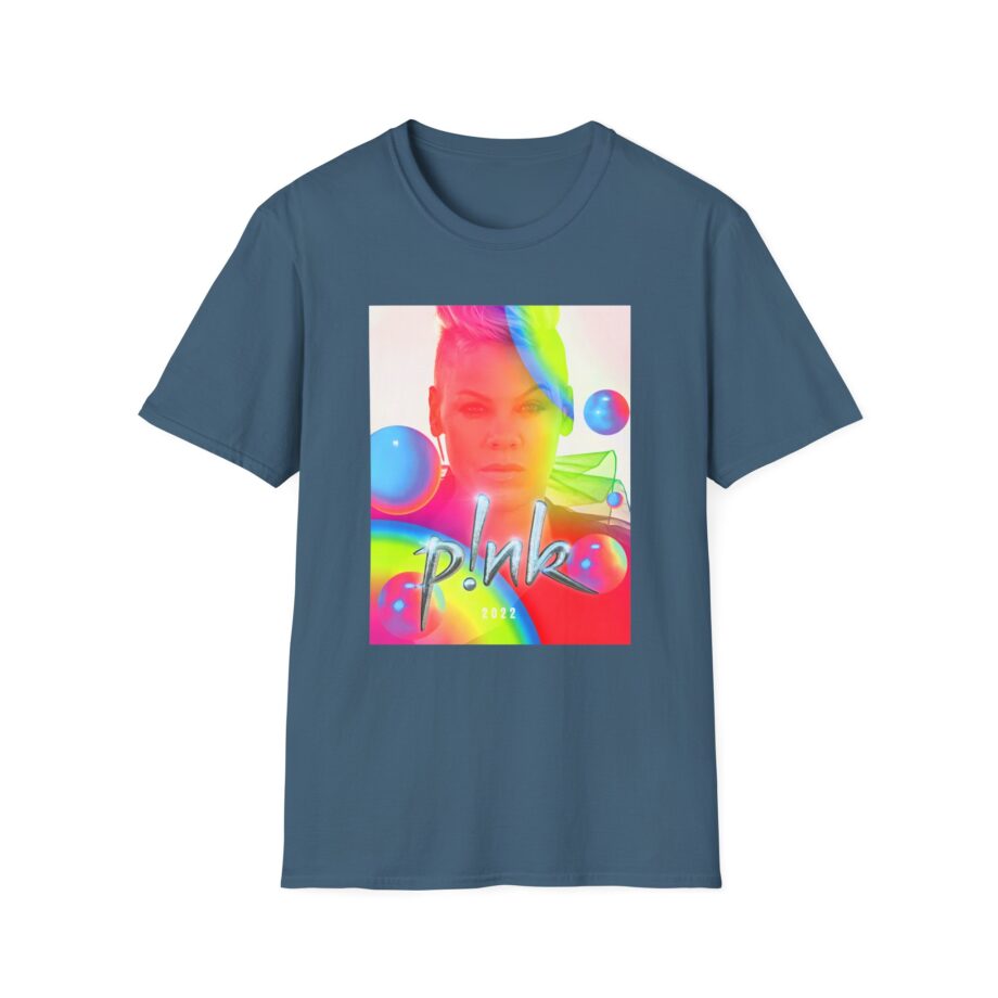 P!nk Summer 2022 Rainbow Unisex Softstyle T-shirt