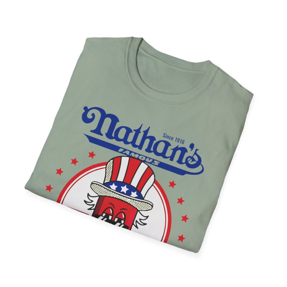 Matt Stonie Nathans Famous 2024 Hot Dog Eating Contest Unisex Softstyle T-shirt