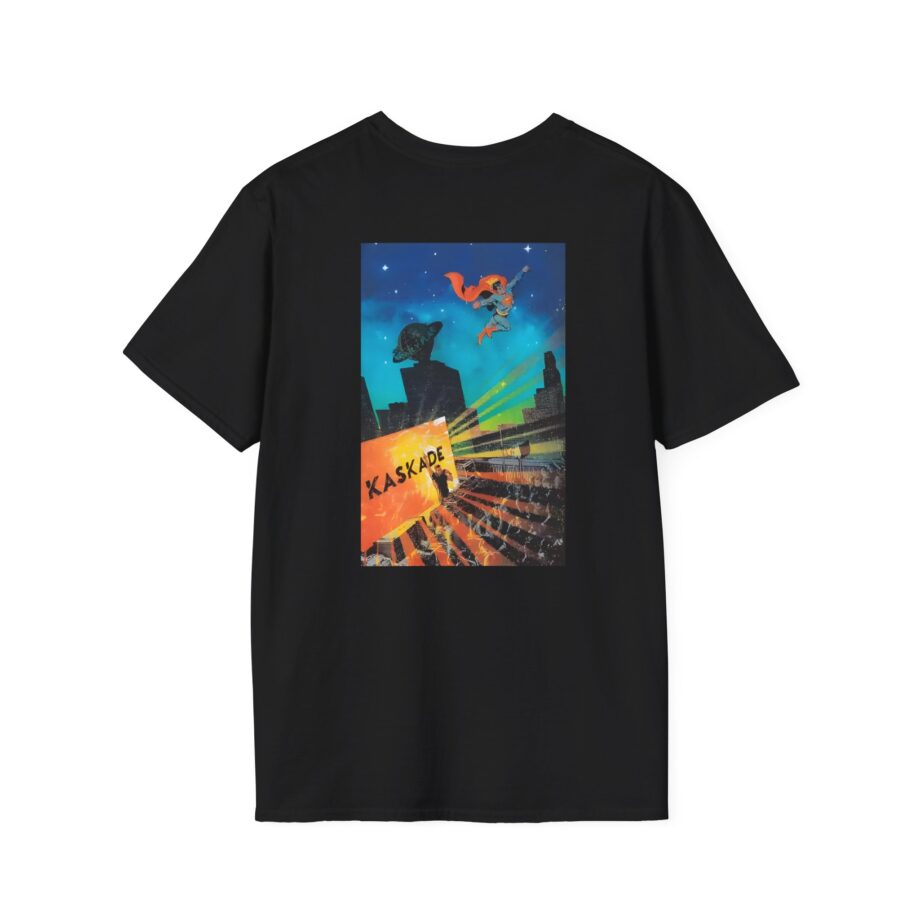 Kaskade X Superman Comic Unisex Softstyle T-shirt