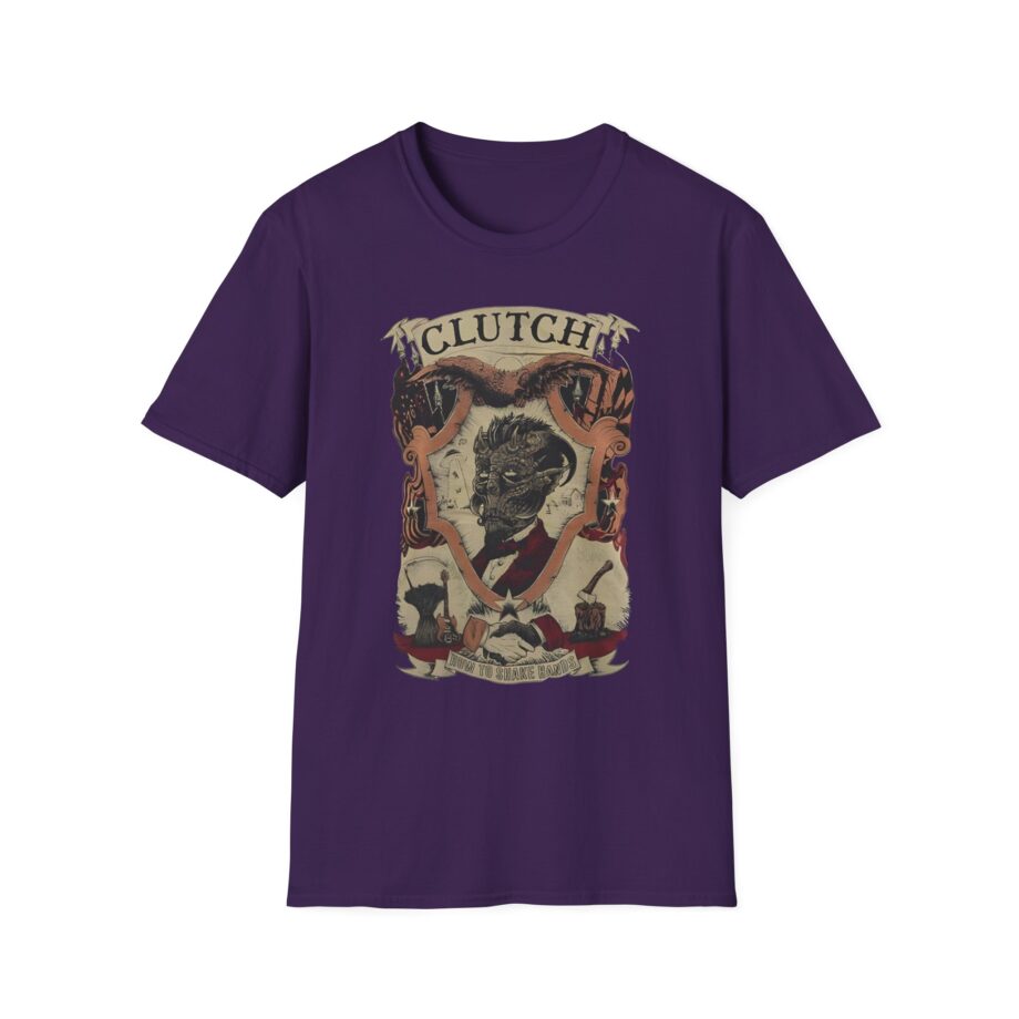 Clutchv How To Shake Hands Unisex Softstyle T-Shirt
