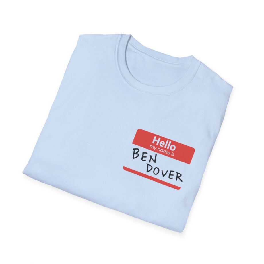 Baylen Levine Ben Dover Unisex Softstyle T-shirt