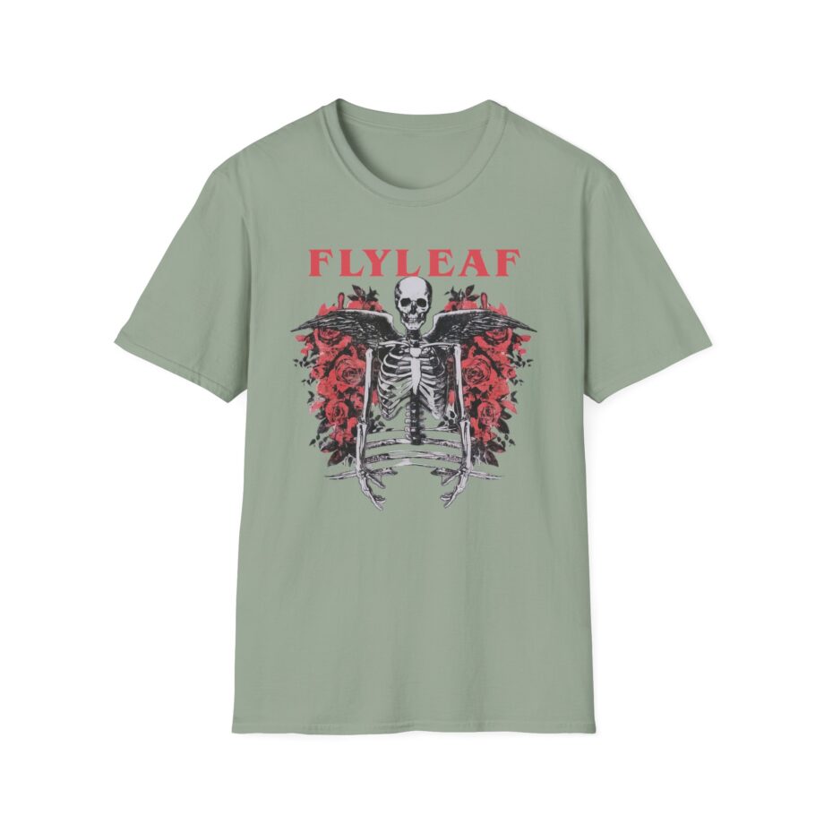 Flyleaf Skeleton Angel Unisex Softstyle T-shirt