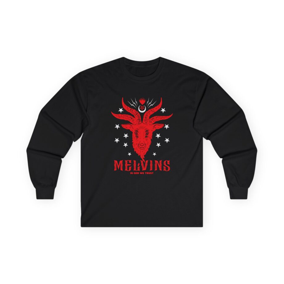 Melvins in God We Trust Unisex Ultra Cotton Long Sleeve Tee