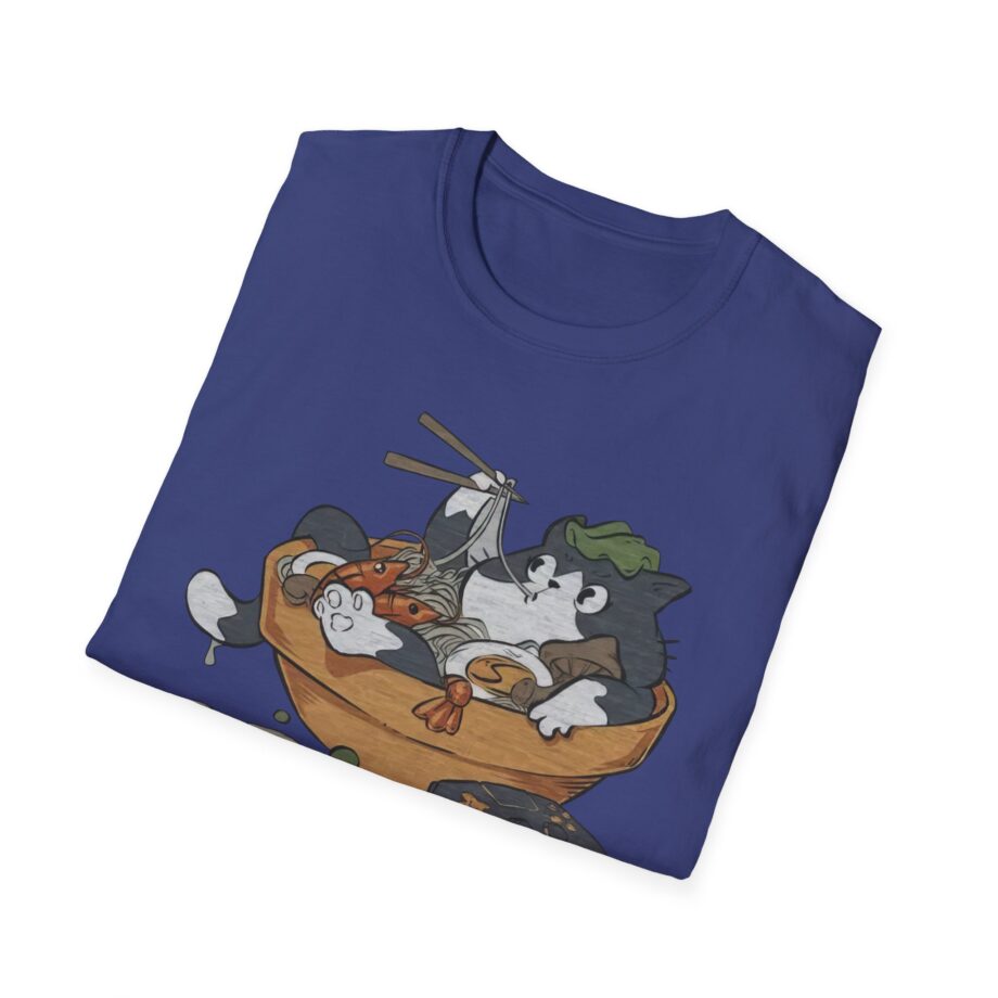 Lirik Ramen Cat Unisex Softstyle T-shirt