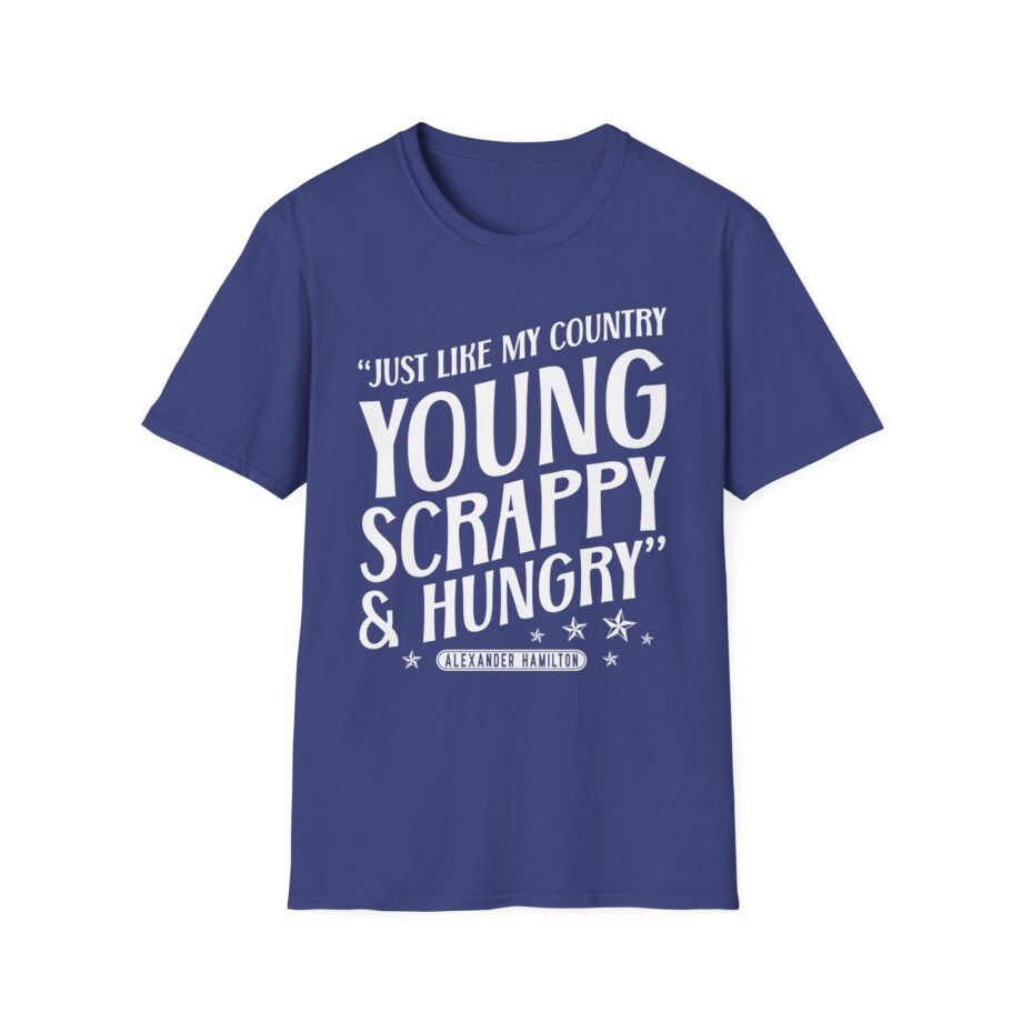 Hamilton Young and Scrappy Unisex Softstyle T-shirt