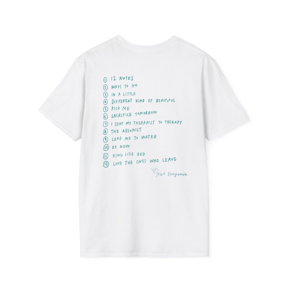 Alec Benjamin 12 Notes Unisex Softstyle T-shirt