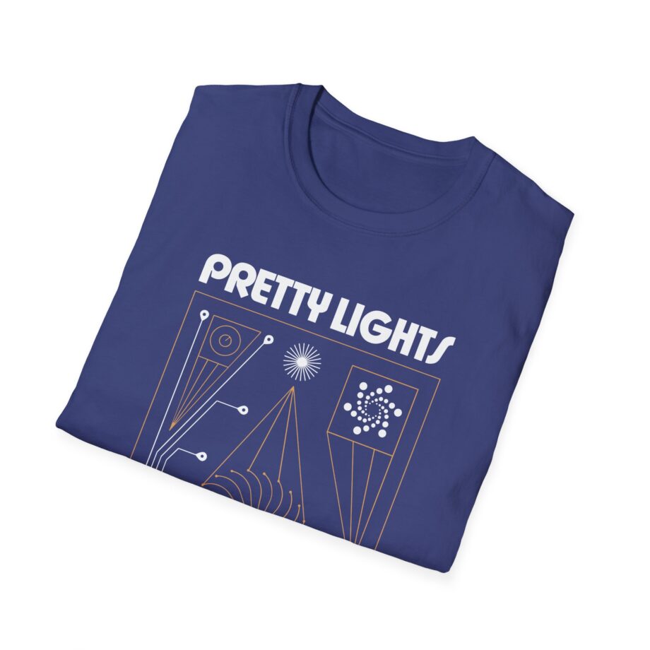Pretty Lights Swirl Science Unisex Softstyle T-Shirt