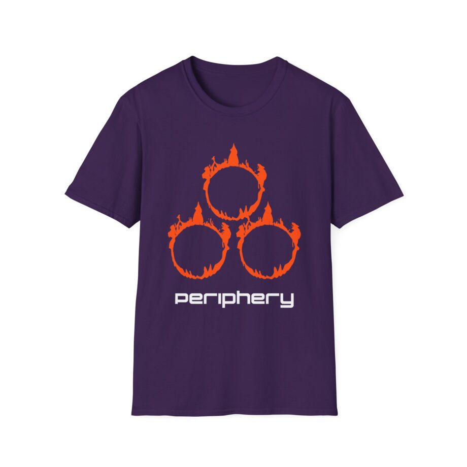 Periphery Circle Flames Unisex Softstyle T-shirt