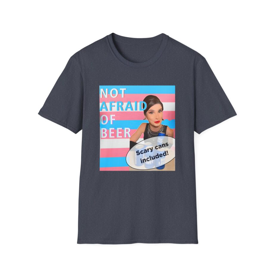 Dylan Mulvaney Not Afraid of Beer Unisex Softstyle T-Shirt