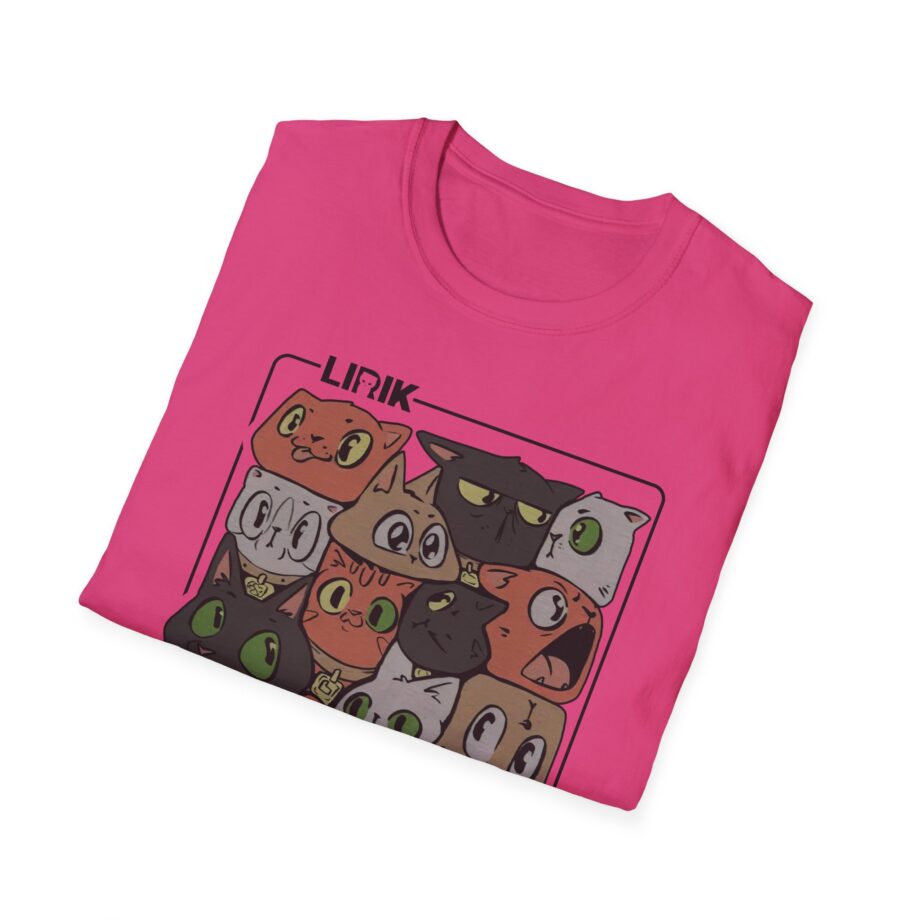 Lirik Squished Cat Jar Unisex Softstyle T-shirt