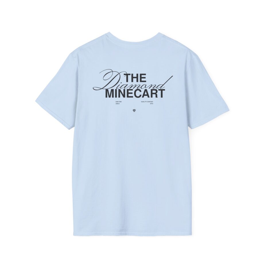 Dantdm the Diamond Minecart Unisex Softstyle T-shirt