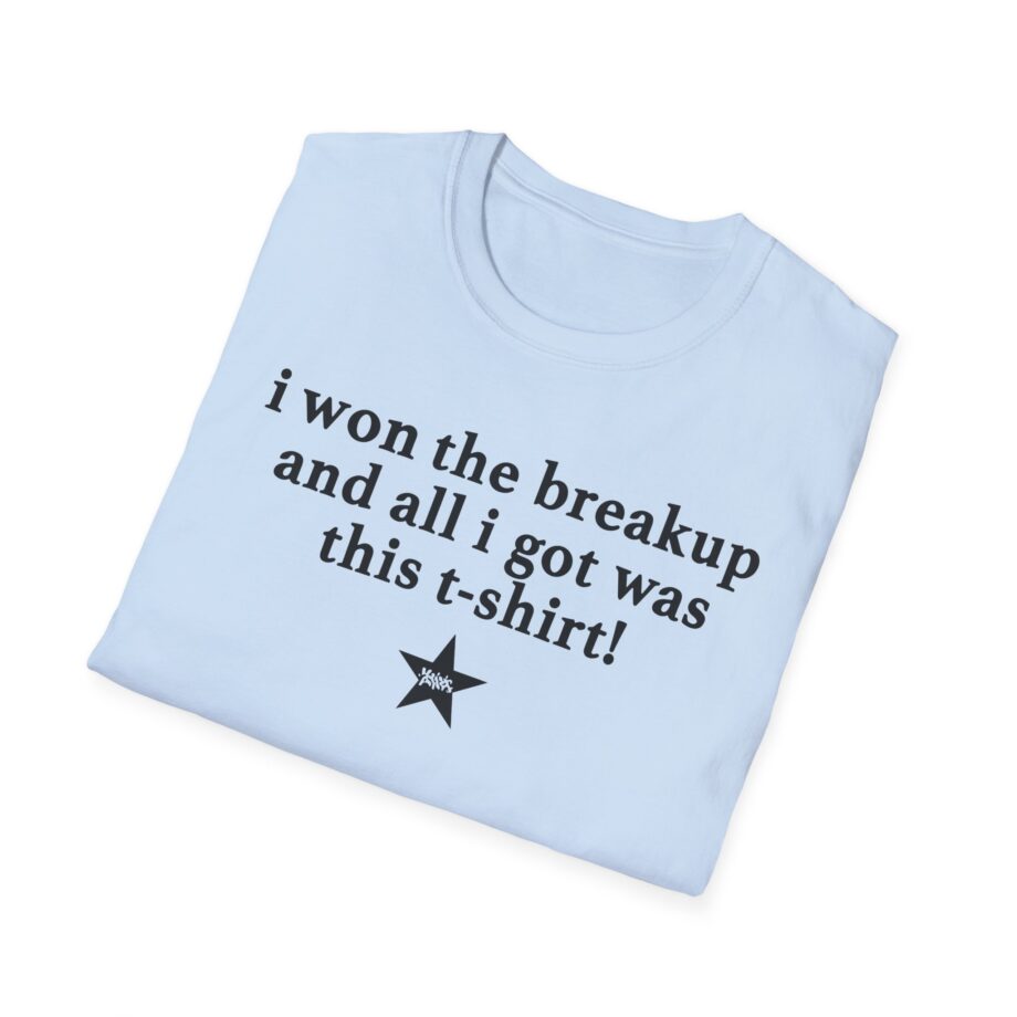 Maisie Peters Won the Breakup Unisex Softstyle T-shirt