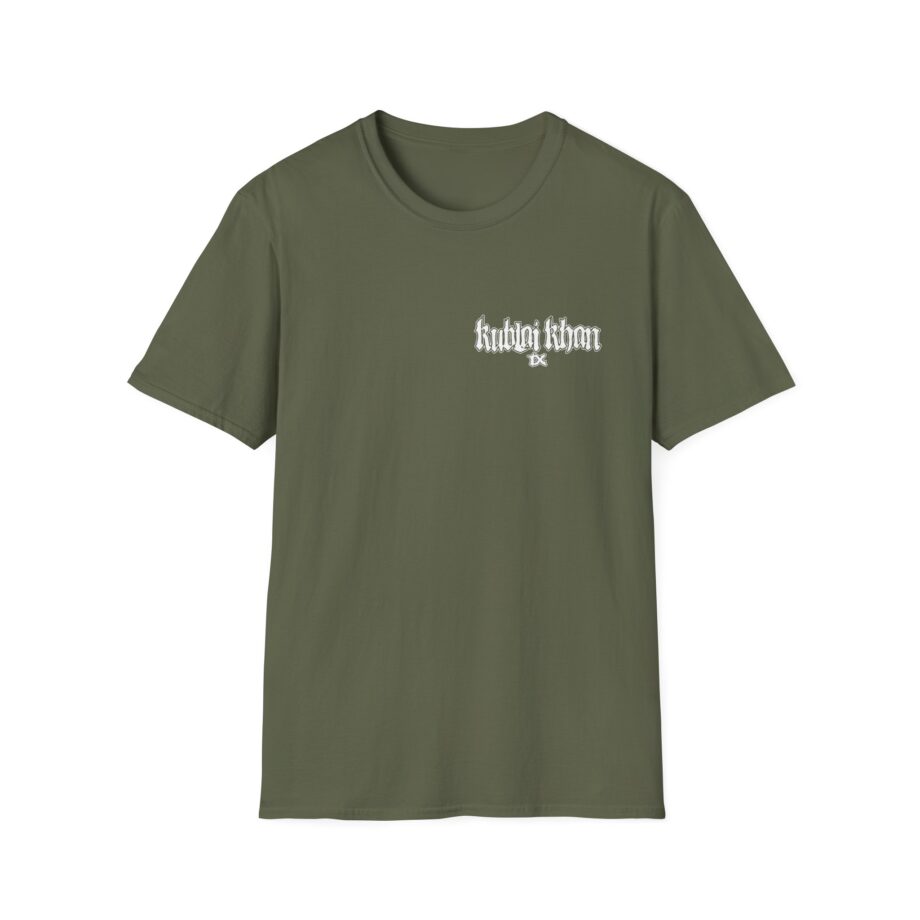 Kublai Khan Rust and Die Unisex Softstyle T-shirt