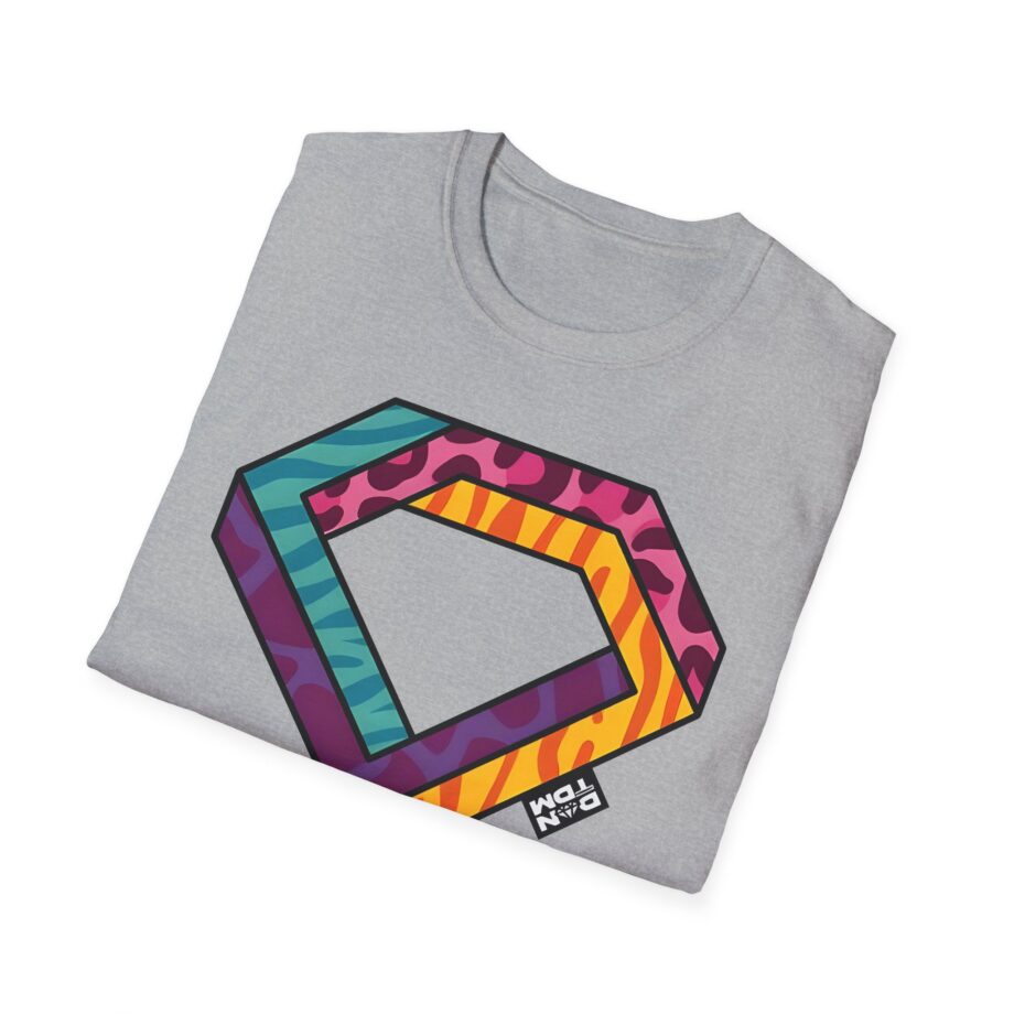 Dan Tdm Retro Fill Unisex Softstyle T-shirt