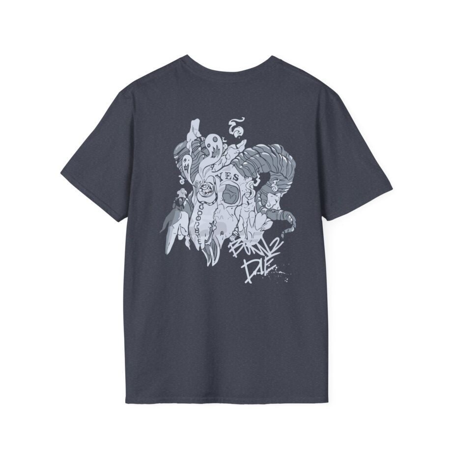 Ghastly Born 2 Die Unisex Softstyle T-Shirt