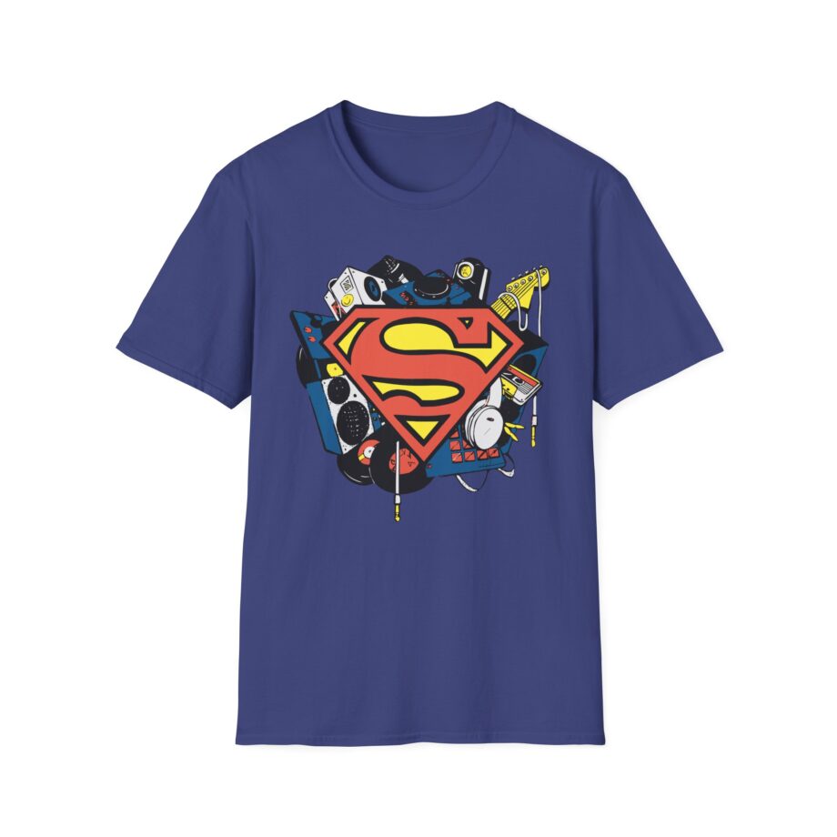 Kaskade X Superman Musician Unisex Softstyle T-shirt