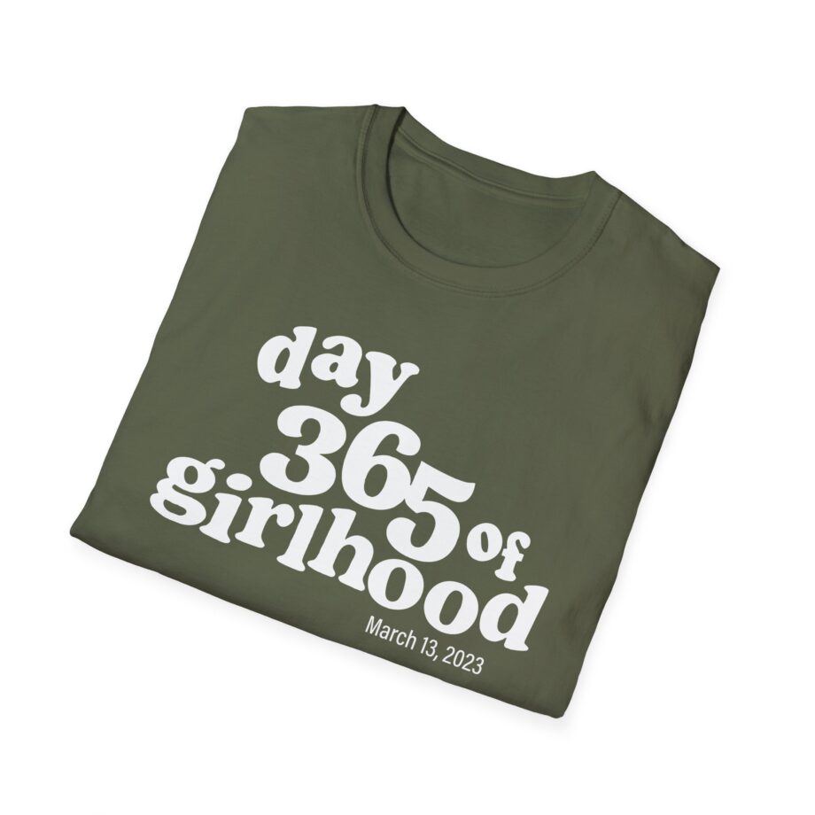 Dylan Mulvaney Day 365 Days of Girlhood  Unisex Softstyle T-Shirt