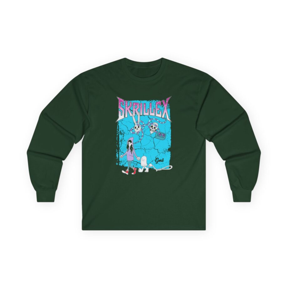 Skrillex Gost Album Cover Unisex Ultra Cotton Long Sleeve Tee