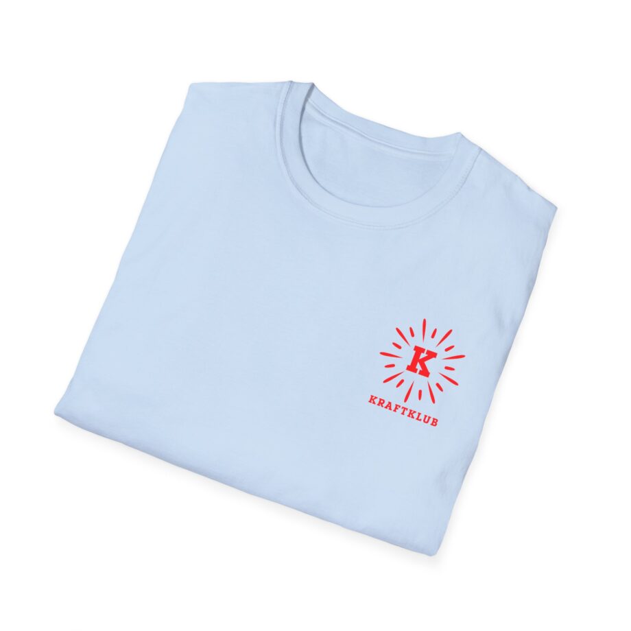 Kraftklub Glowing K Unisex Softstyle T-shirt