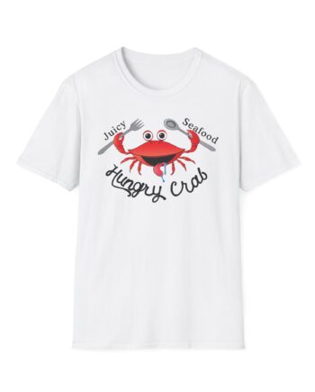 Hungry Box Hungry Crab Juicy Seafood Unisex Softstyle T-shirt