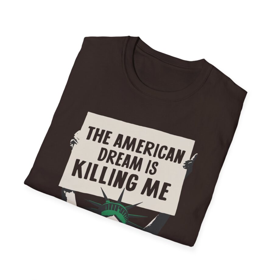 Green Day Lady Liberty Protest Unisex Softstyle T-shirt