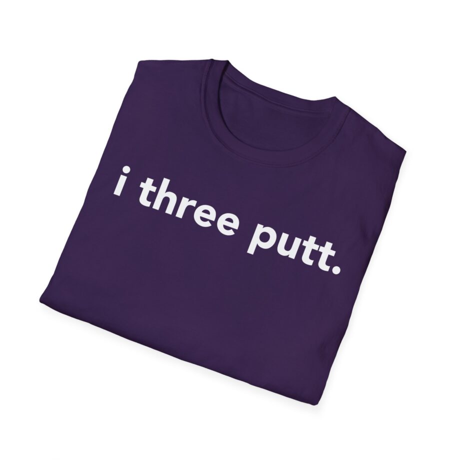 Rick Shiels I Three Putt Unisex Softstyle T-shirt