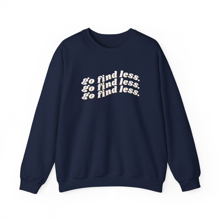 Elyse Myers Go Find Less Unisex Heavy Blend™ Crewneck Sweatshirt