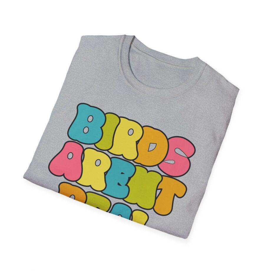 Birds Arent Real Unisex Softstyle T-shirt