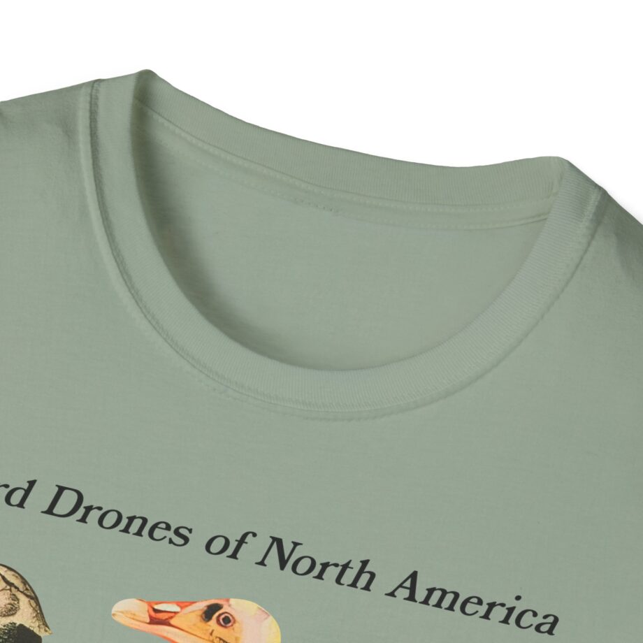 Birds Arent Real Bird Drones of North America Unisex Softstyle T-shirt