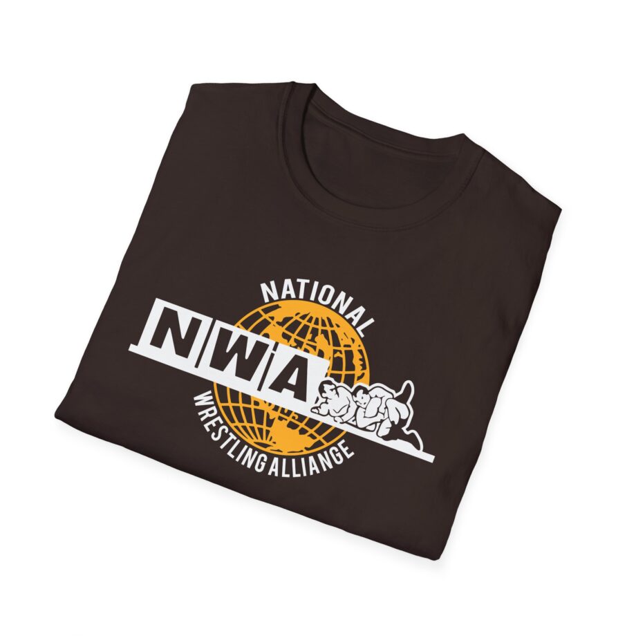 Nwa National Wrestling Alliance Unisex Softstyle T-shirt