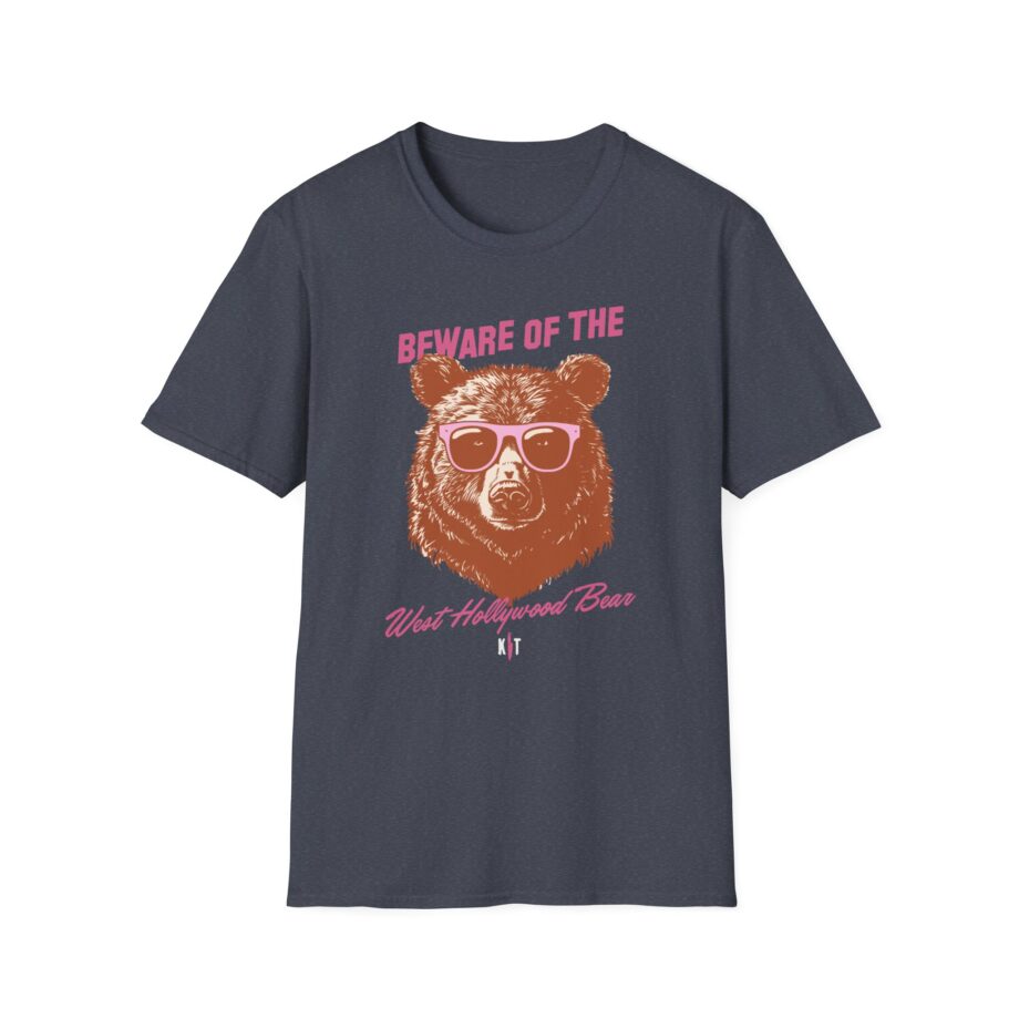 Kill Tony West Hollywood Bear Unisex Softstyle T-Shirt