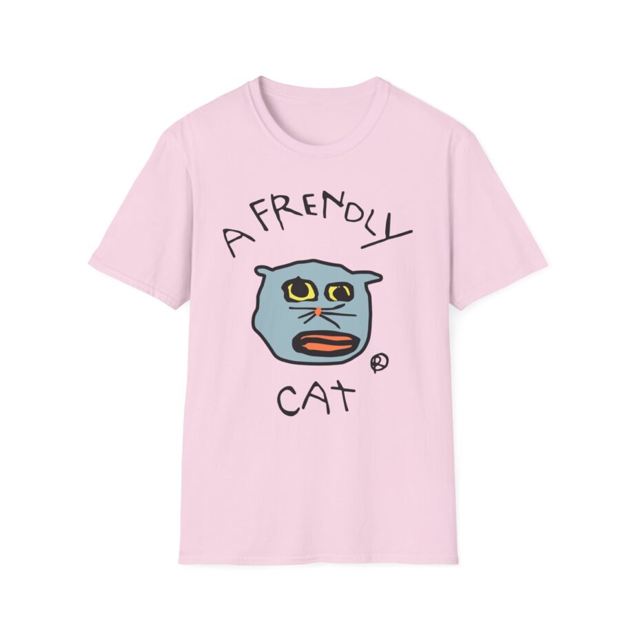 Lirik Just a Frendly Cat Unisex Softstyle T-shirt