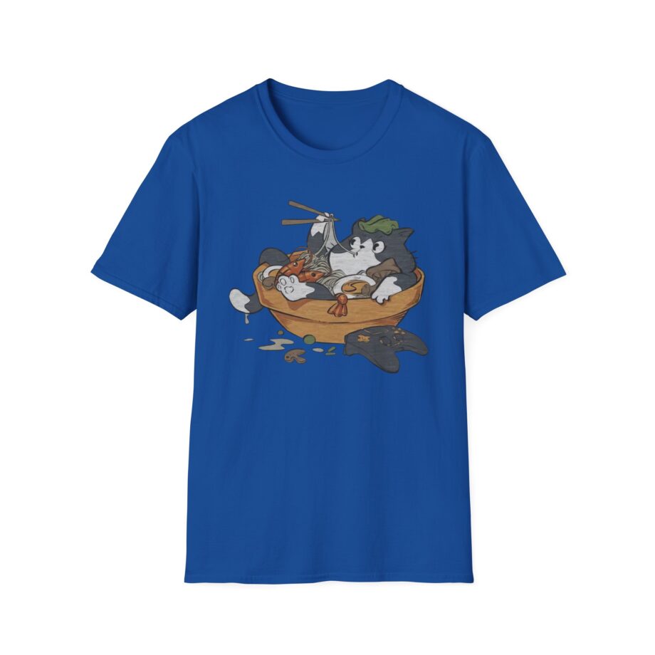 Lirik Ramen Cat Unisex Softstyle T-shirt