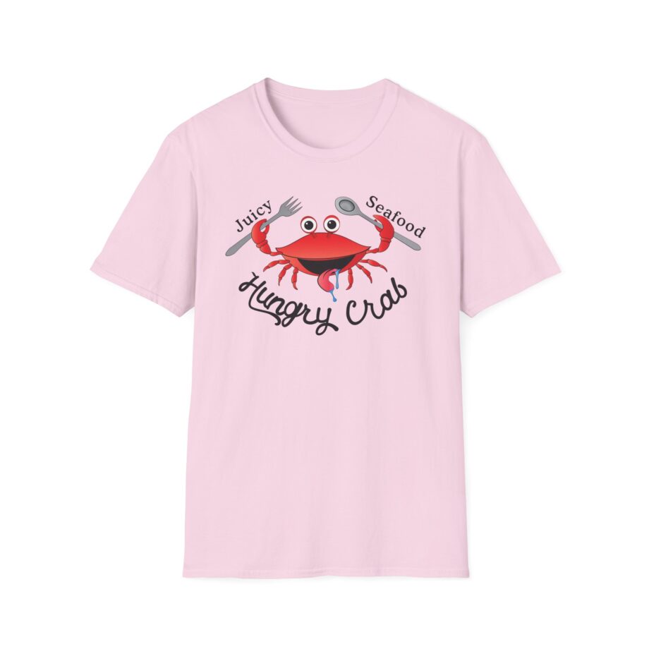 Hungry Box Hungry Crab Juicy Seafood Unisex Softstyle T-shirt