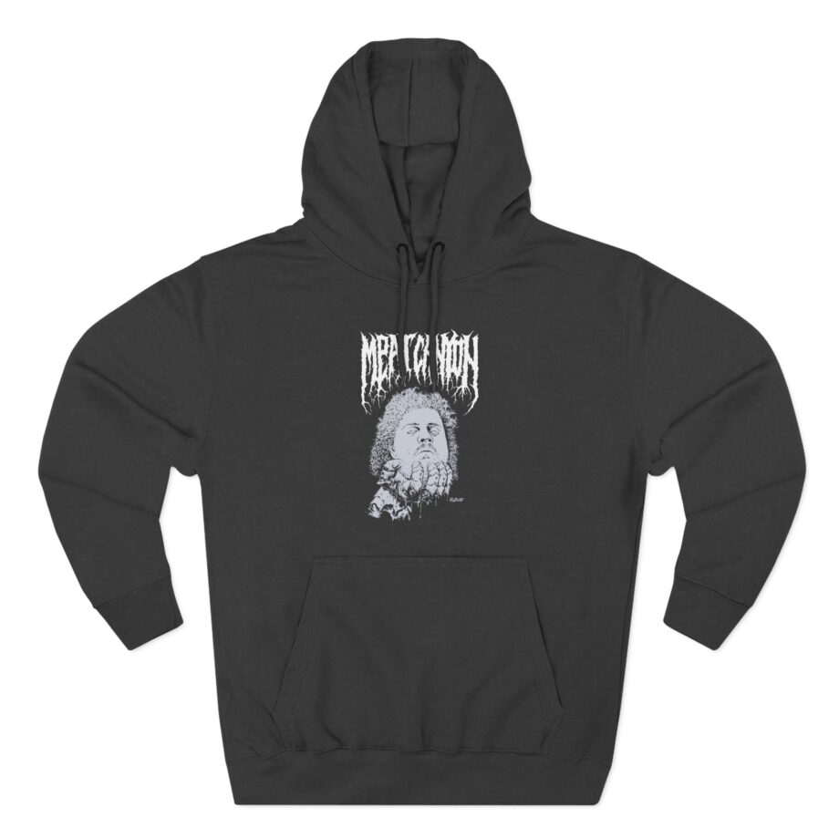 Papa Meat  Three-Panel Fleece Hoodie