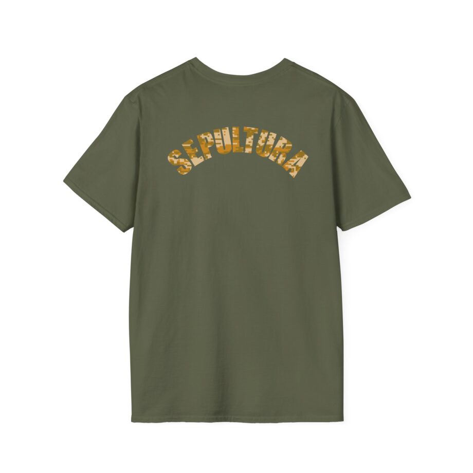 Sepultura Desert Camo S Unisex Softstyle T-shirt