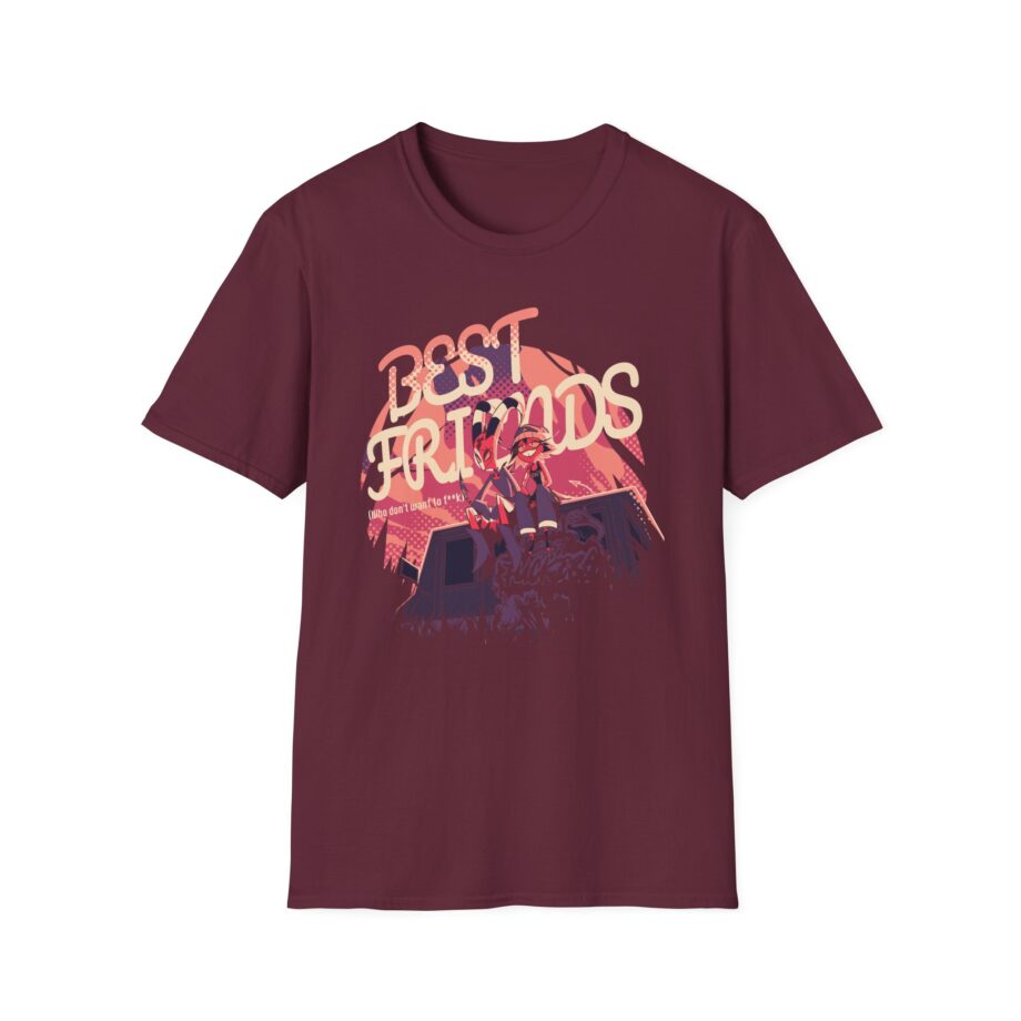 Vivziepop Best Friends Unisex Softstyle T-Shirt