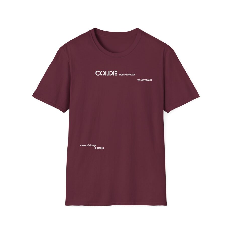 Colde 'BLUEPRINT' NA Tour Unisex Softstyle T-Shirt