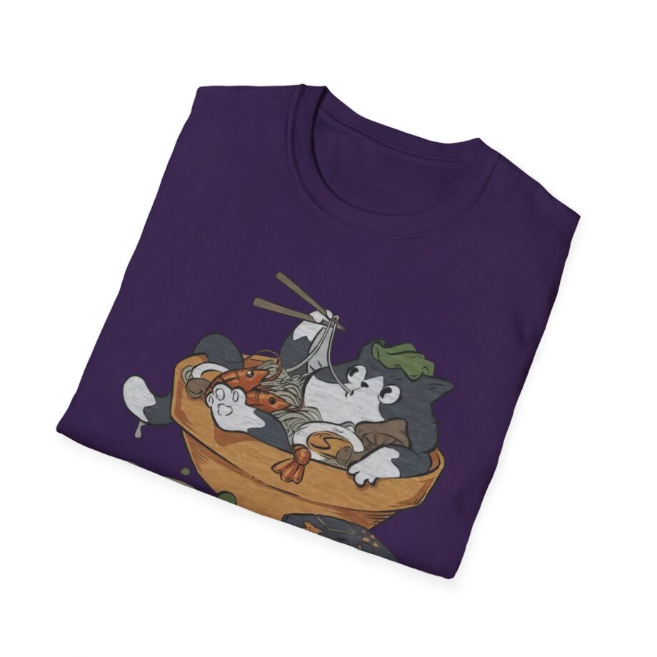Lirik Ramen Cat Unisex Softstyle T-shirt