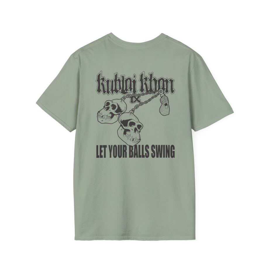 Kublai Khan Let Your Balls Swing Unisex Softstyle T-shirt