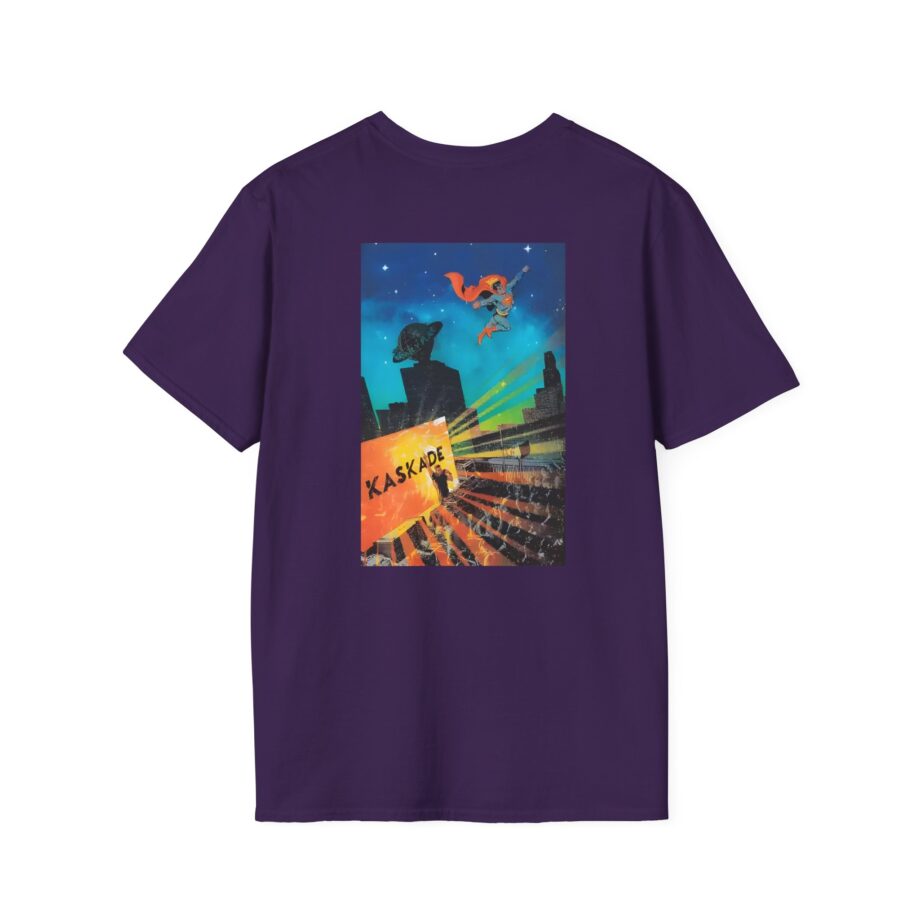 Kaskade X Superman Comic Unisex Softstyle T-shirt