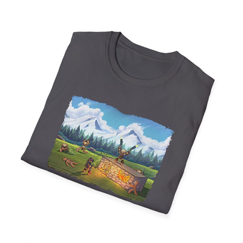 Spoonkid Battlefield Unisex Softstyle T-Shirt