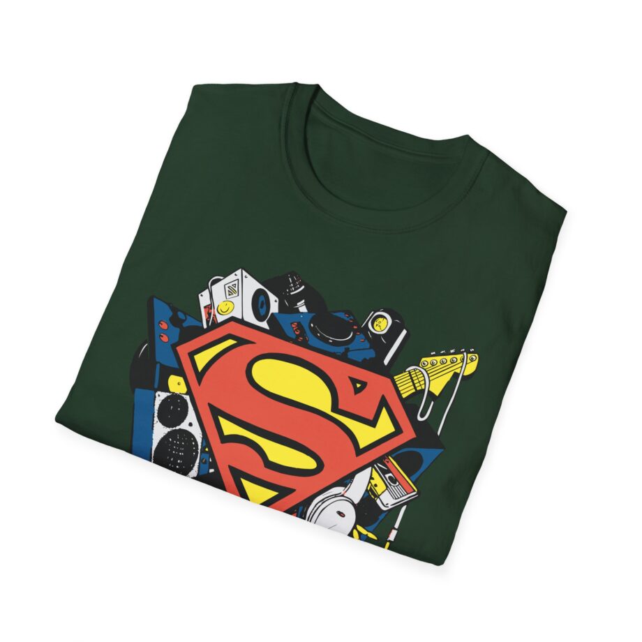 Kaskade X Superman Musician Unisex Softstyle T-shirt