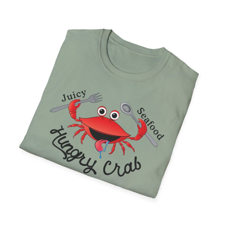 Hungry Box Hungry Crab Juicy Seafood Unisex Softstyle T-shirt