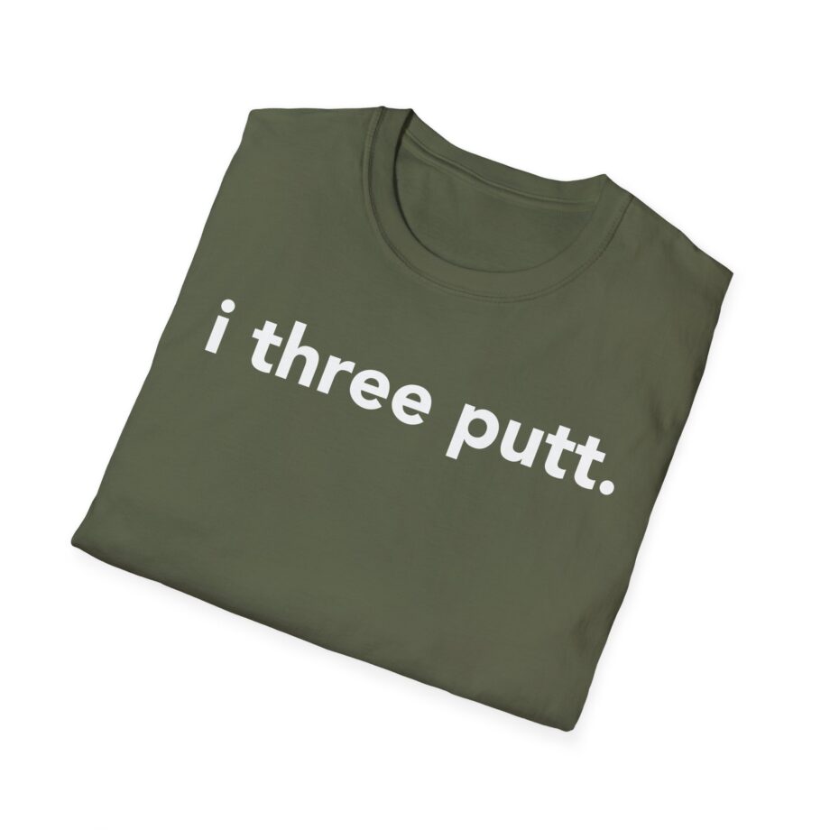 Rick Shiels I Three Putt Unisex Softstyle T-shirt