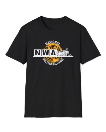 Nwa National Wrestling Alliance Unisex Softstyle T-shirt