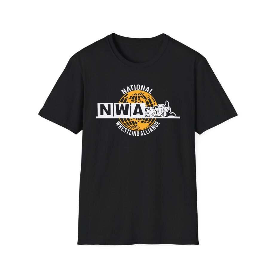 Nwa National Wrestling Alliance Unisex Softstyle T-shirt