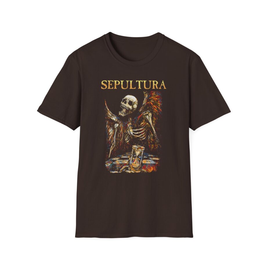 Sepultura Hourglass Unisex Softstyle T-shirt