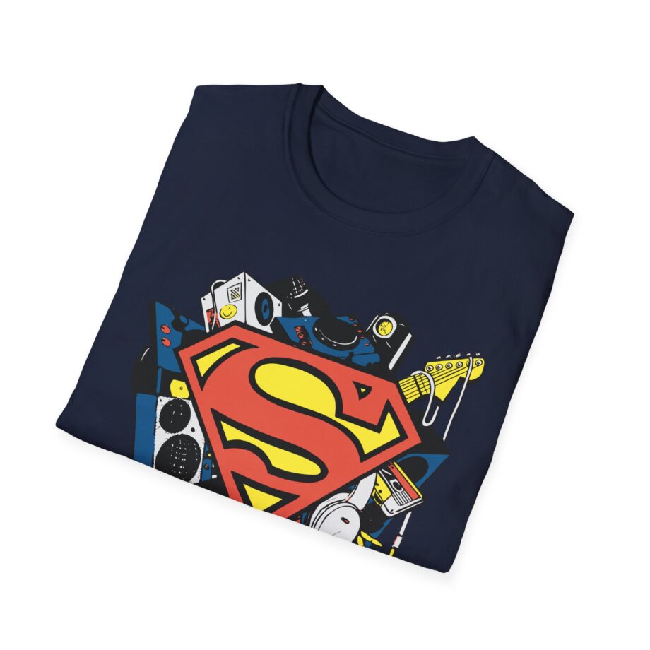 Kaskade X Superman Musician Unisex Softstyle T-shirt