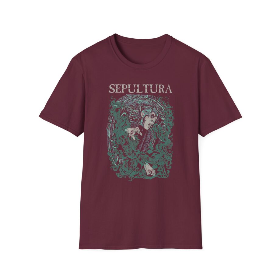 Sepultura Isolation Unisex Softstyle T-shirt